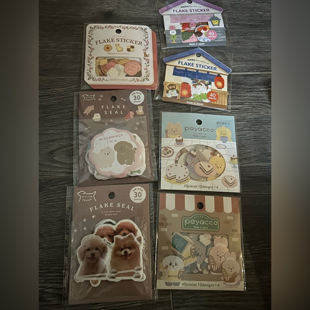 Cute Animal sticker packs